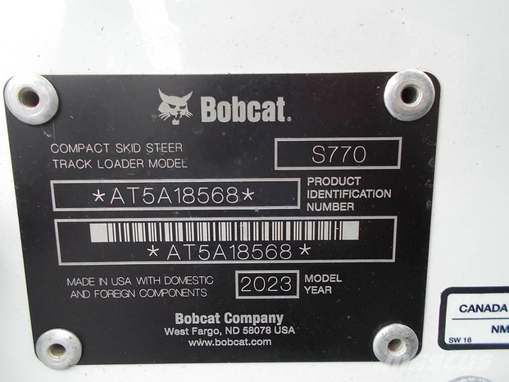 Bobcat S770 Carregadoras de direcção deslizante