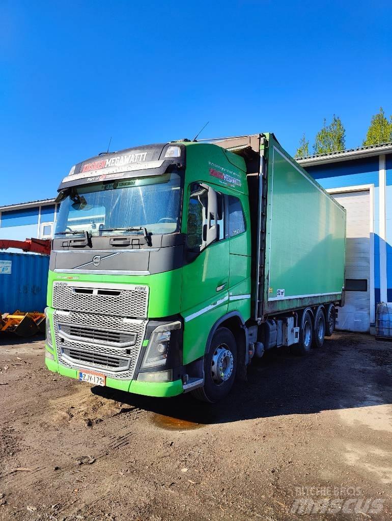 Volvo FH 16 750 Camiões Transporte Estilha de Madeira