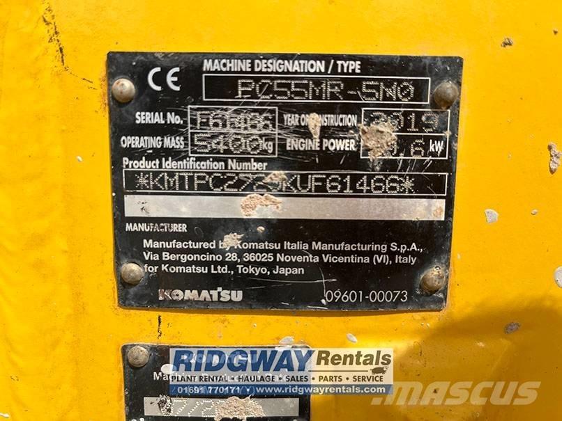 Komatsu PC 55 MR-5 Mini Escavadoras <7t