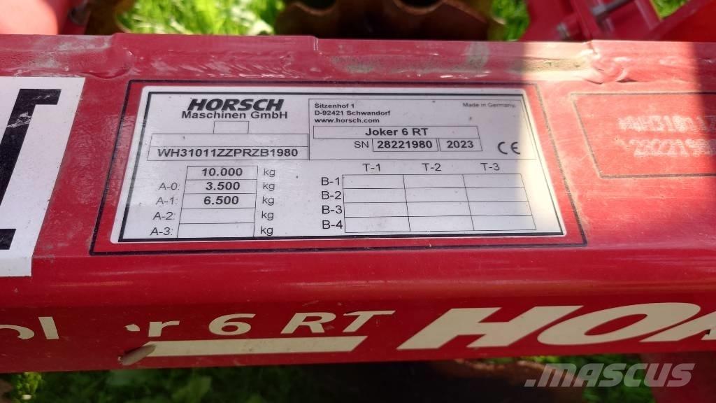 Horsch Joker 6RT Grade de discos