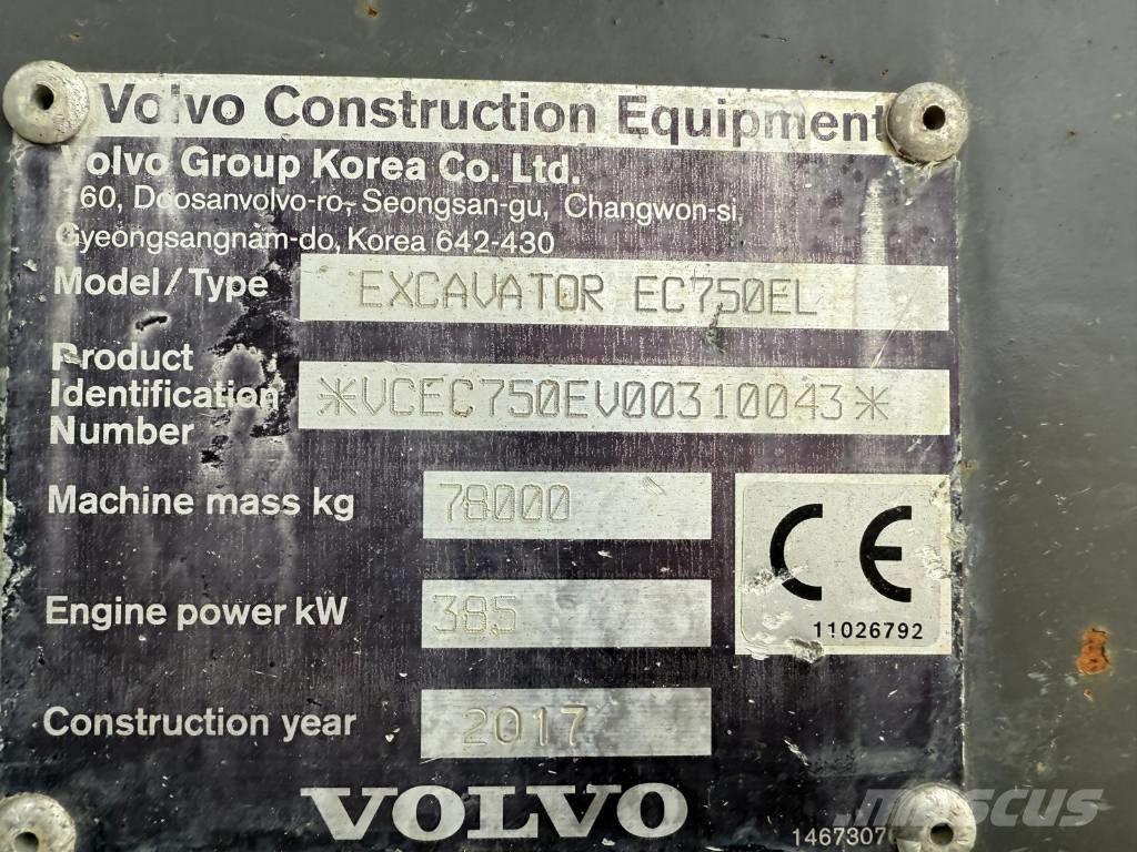 Volvo EC 750 EL Escavadoras de rastos