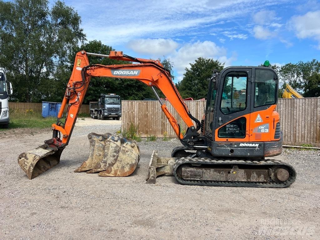 Doosan DX 63-3 Mini Escavadoras <7t