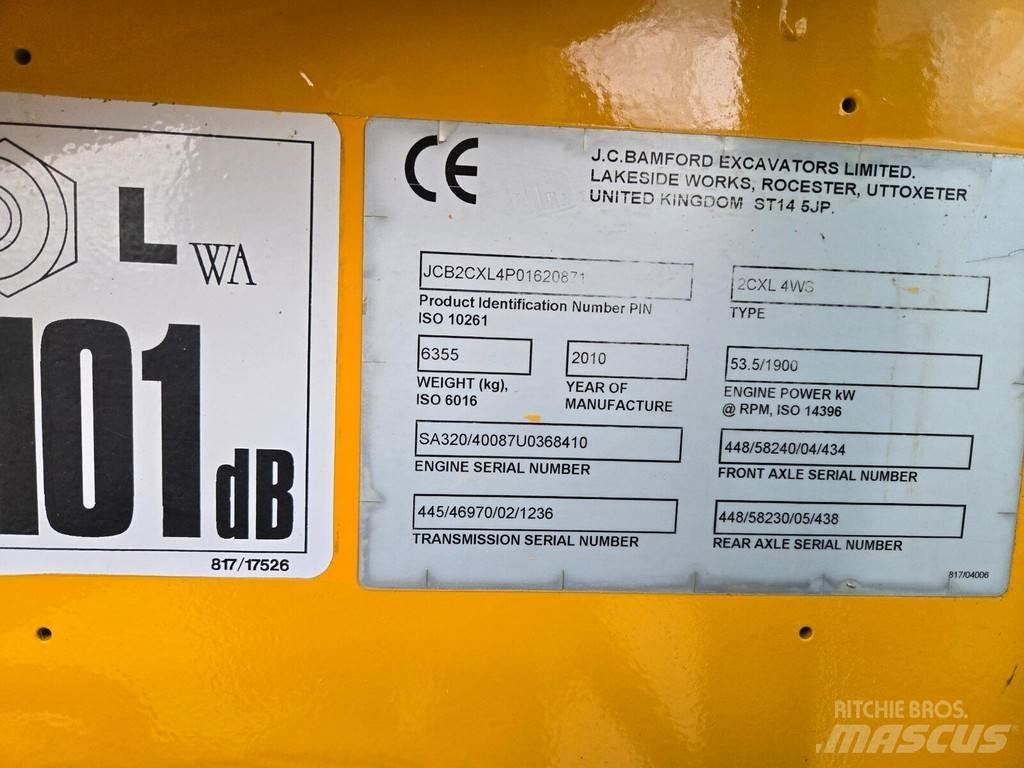 JCB 2CX Pás carregadoras de rodas