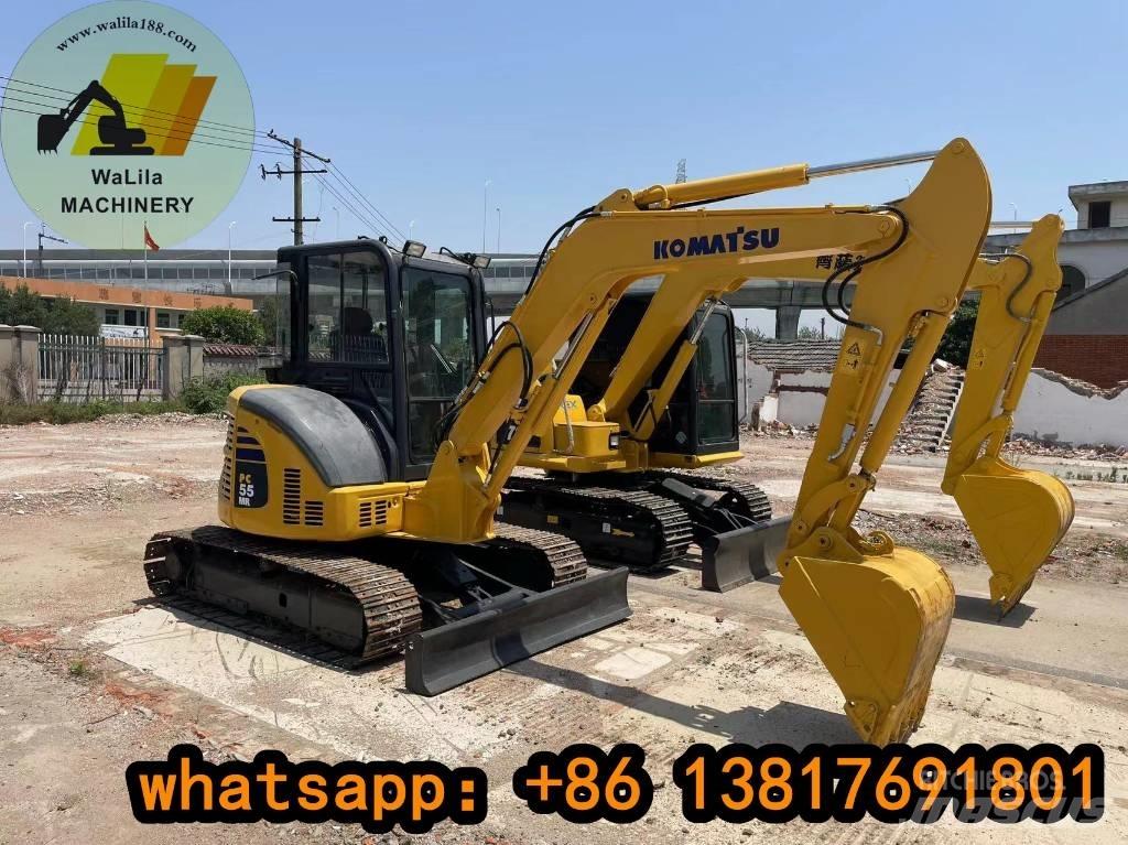 Komatsu PC 55 MR Mini Escavadoras <7t
