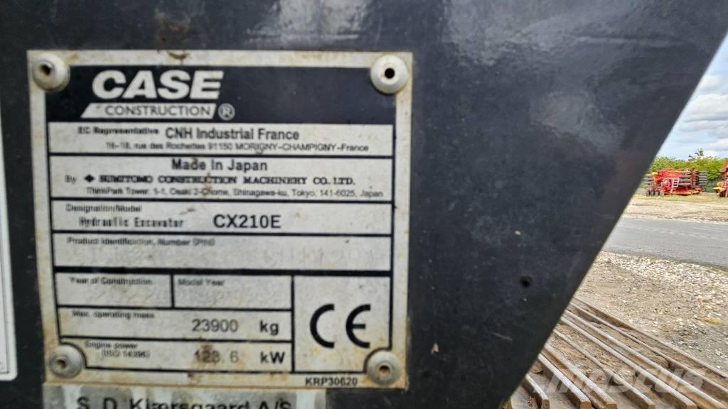CASE CX 210 E Escavadoras de rastos