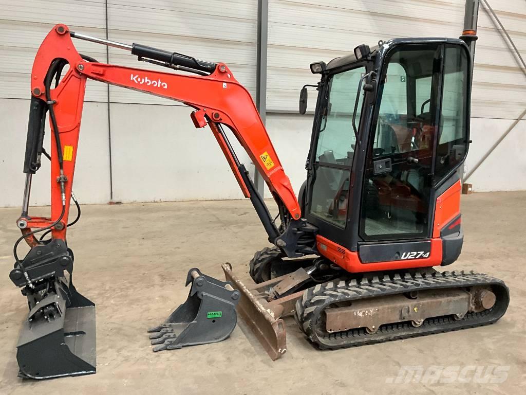 Kubota U 27-4 Mini Escavadoras <7t