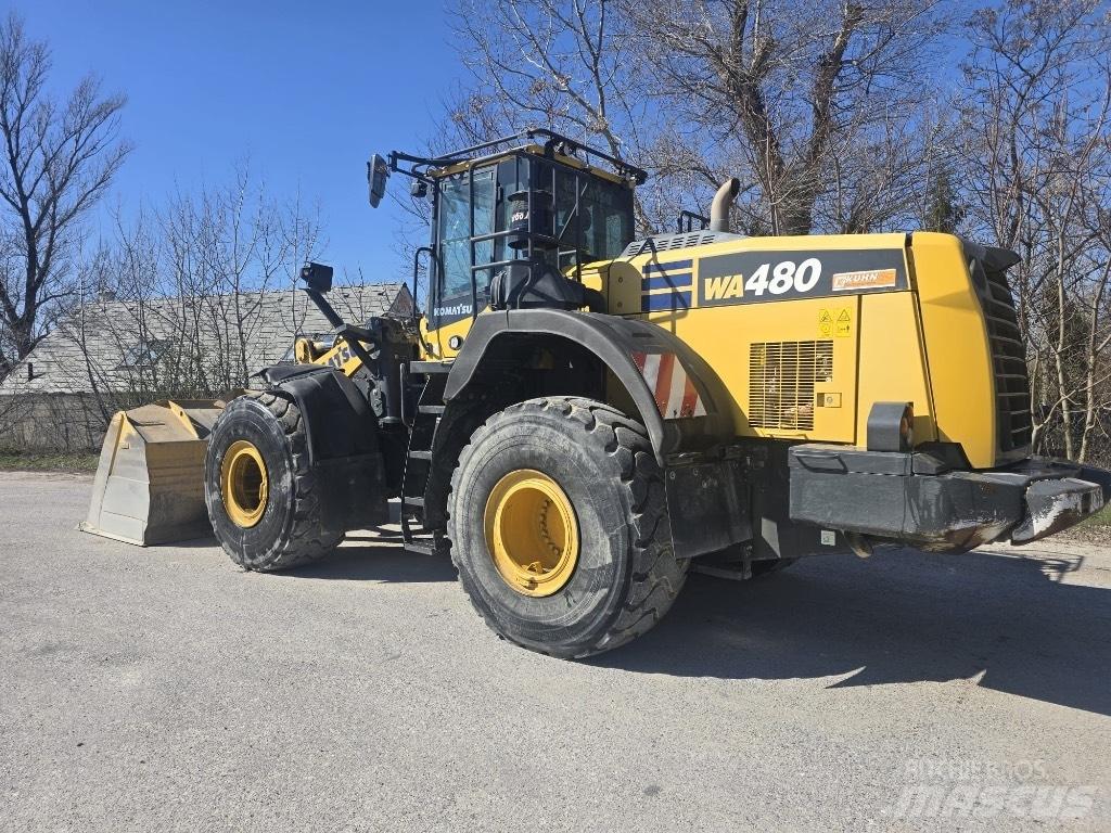 Komatsu WA 480 Pás carregadoras de rodas
