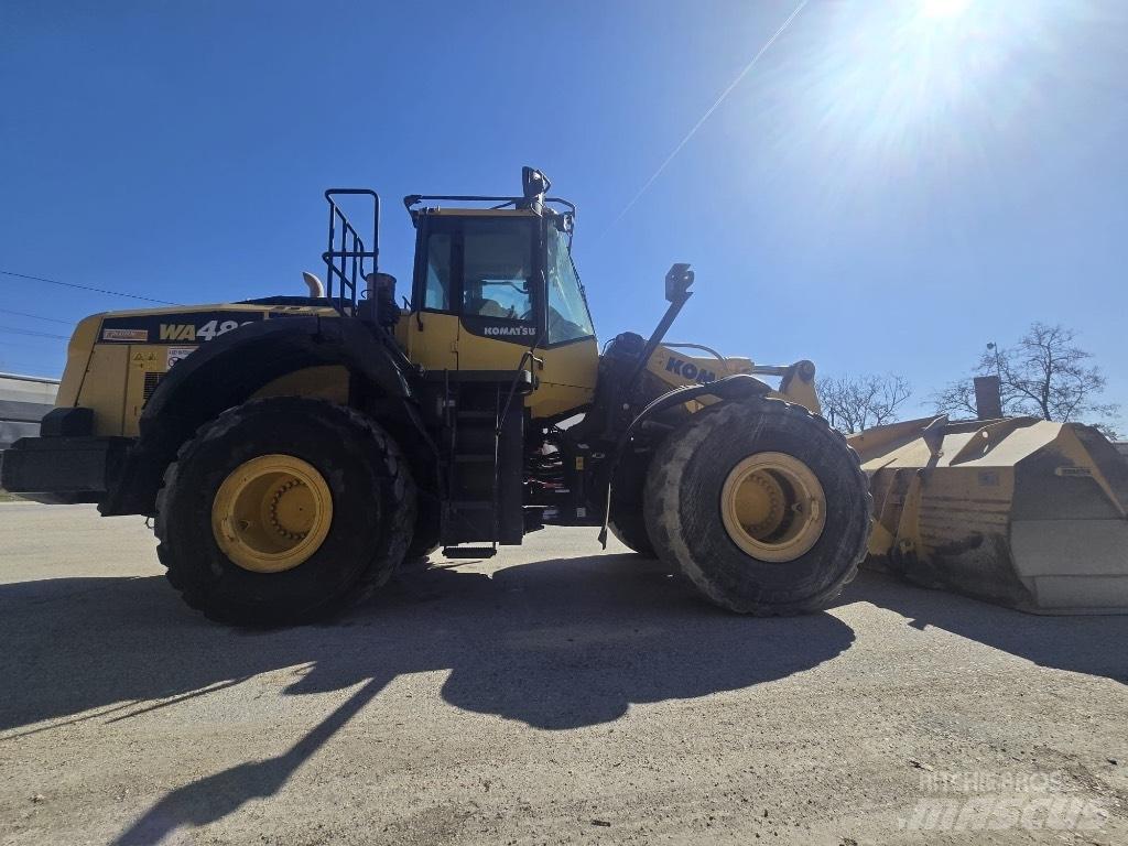 Komatsu WA 480 Pás carregadoras de rodas