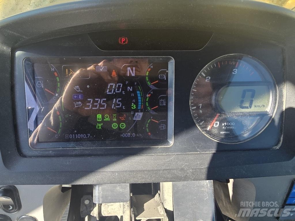 Komatsu WA 480 Pás carregadoras de rodas