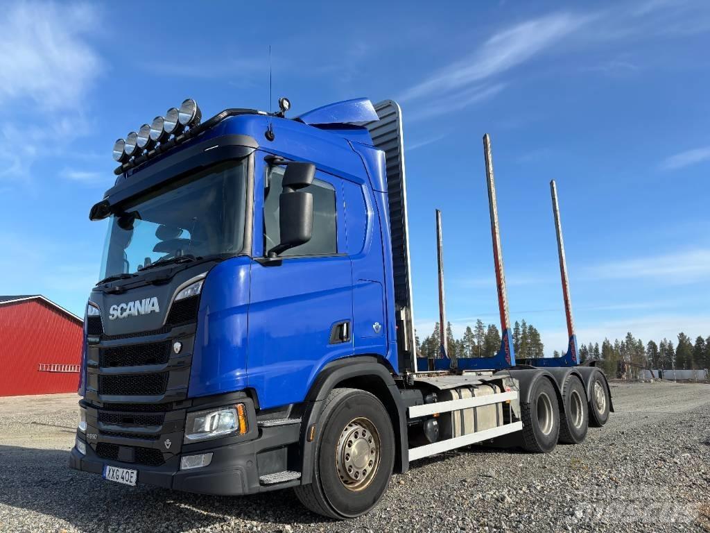 Scania R 650 Camiões de transporte de troncos