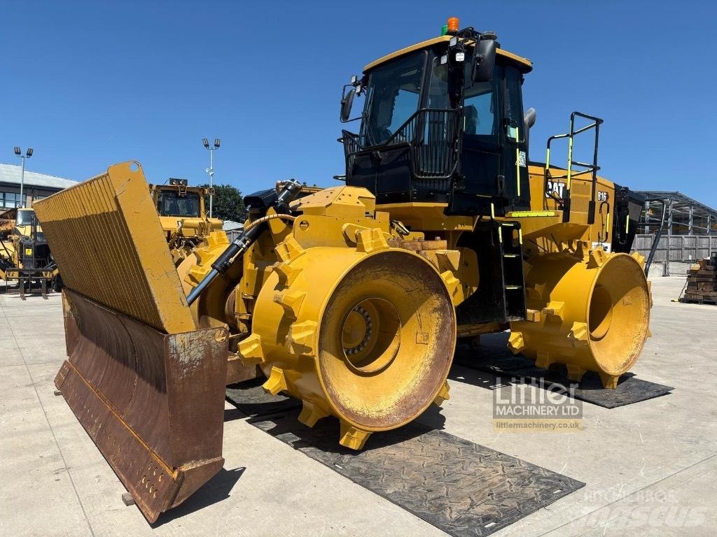 CAT 816 Compactadoras de lixo