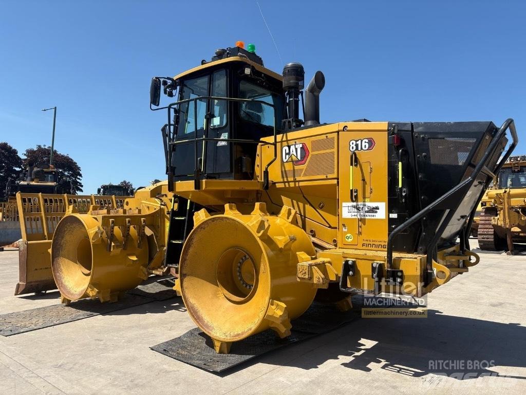 CAT 816 Compactadoras de lixo