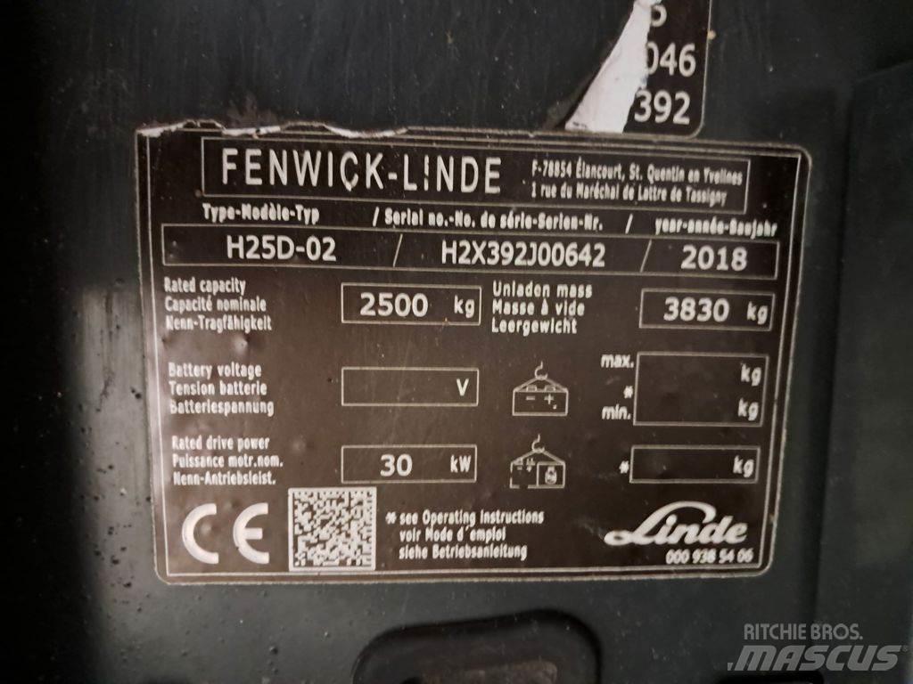 Linde H25D-02 Empilhadores Diesel