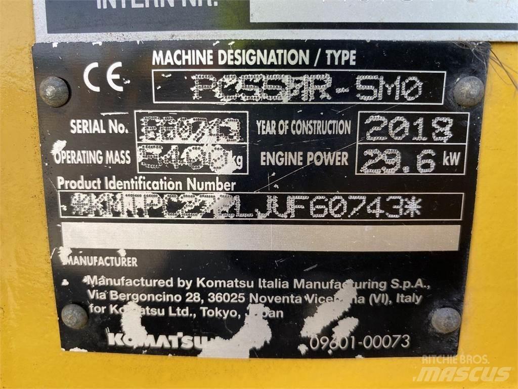 Komatsu PC55MR-5 Escavadoras de rodas