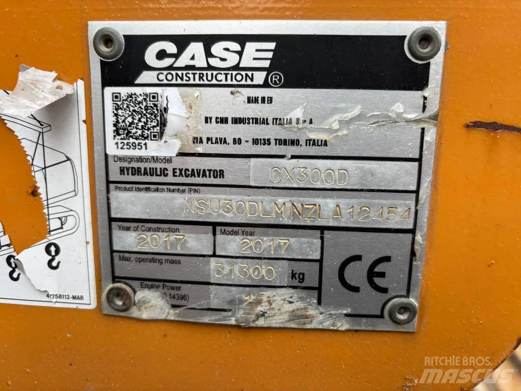 CASE CX300D Escavadoras de rastos