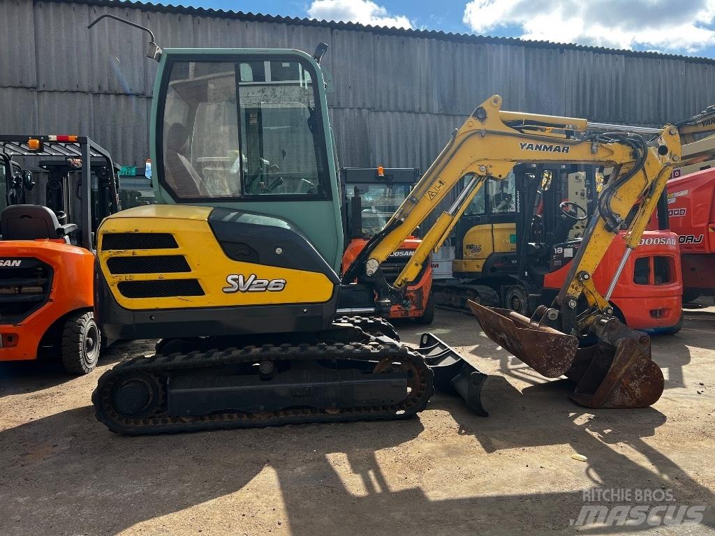 Yanmar SV26 Mini Escavadoras <7t
