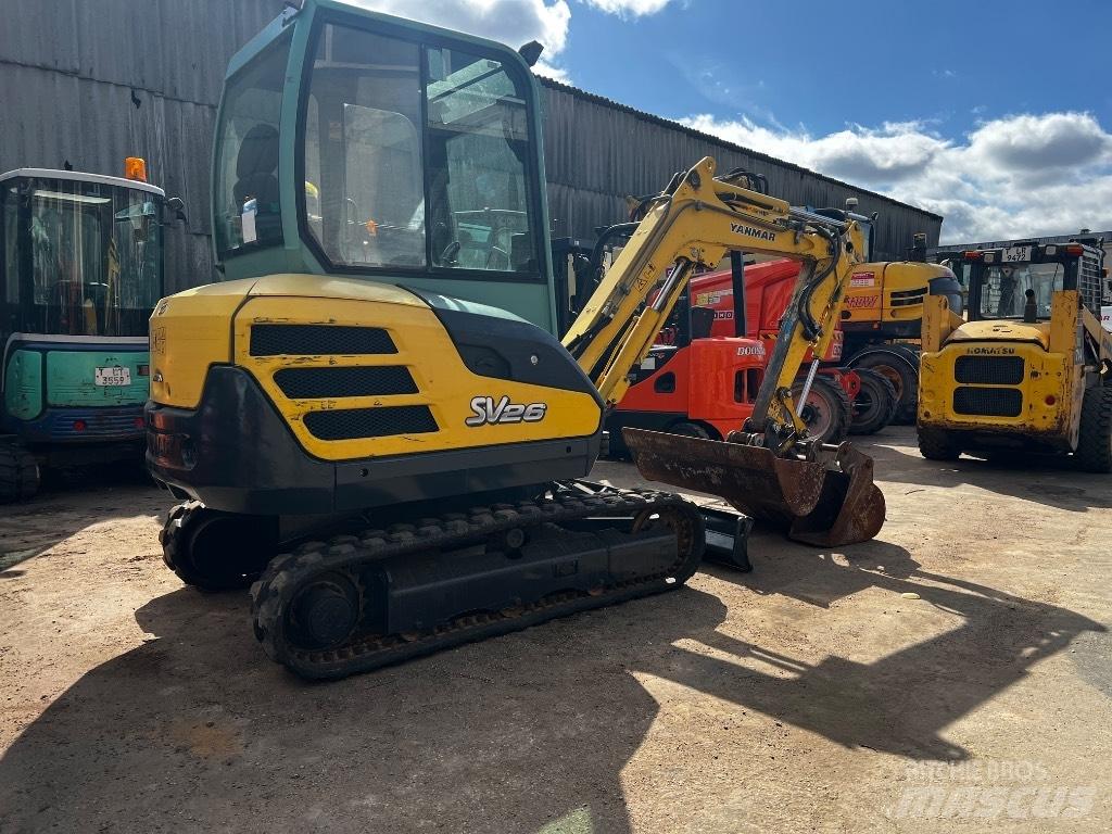Yanmar SV26 Mini Escavadoras <7t