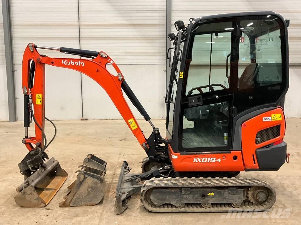 Kubota KX 019-4 Mini Escavadoras <7t