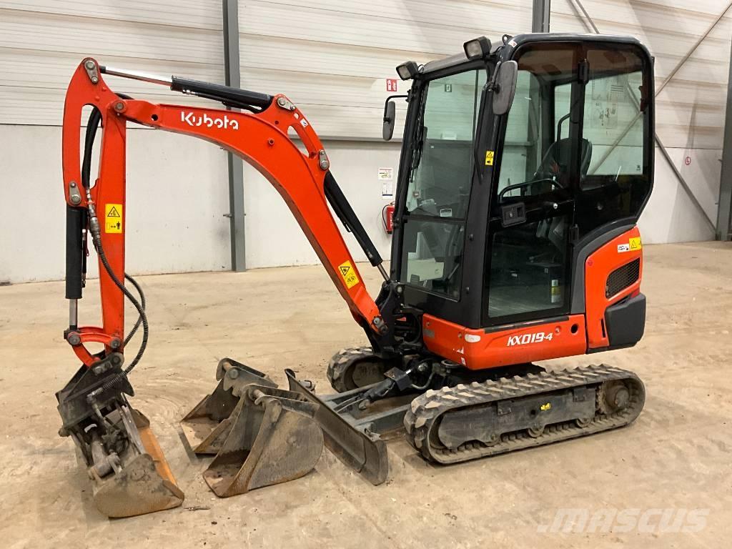 Kubota KX 019-4 Mini Escavadoras <7t