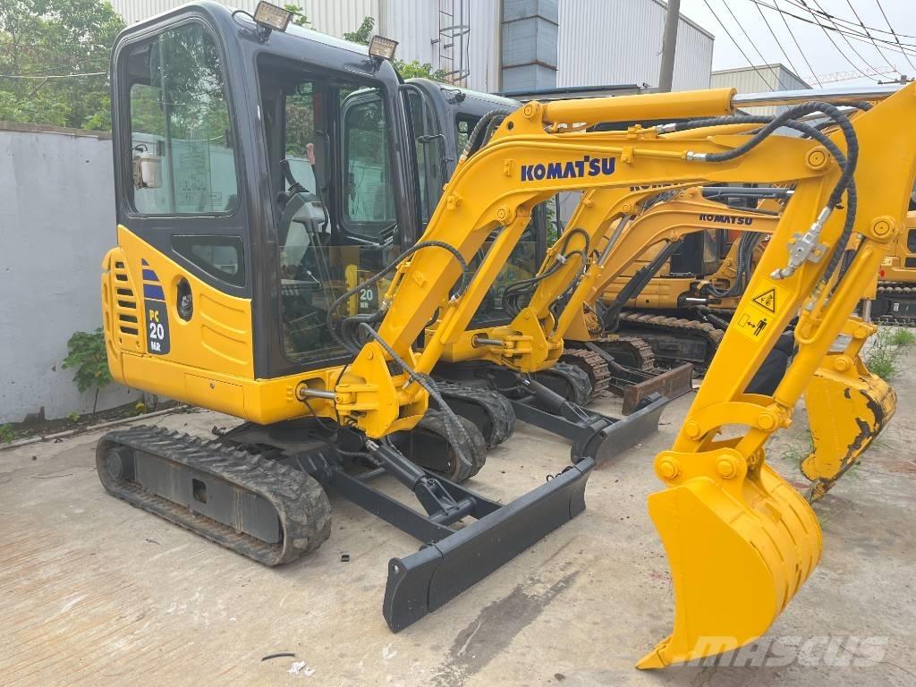 Komatsu PC 20 MR Mini Escavadoras <7t