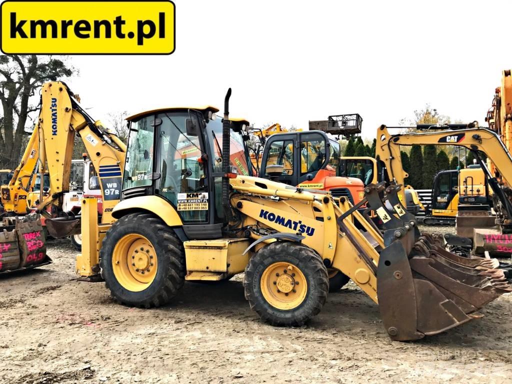 Komatsu WB97R Retroescavadoras
