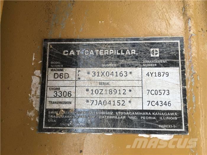CAT D 6 D Dozers - Tratores rastos