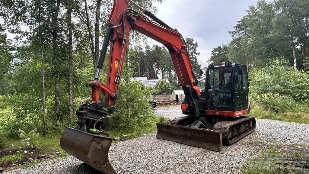 Kubota KX080 – 4a2 Mini Escavadoras <7t