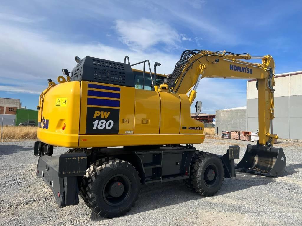 Komatsu PW 180 Escavadoras de rodas