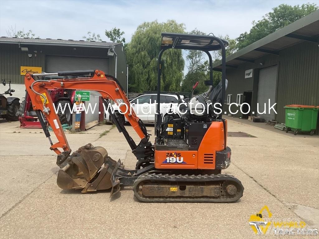 Hitachi Zaxis 19 U Mini Escavadoras <7t