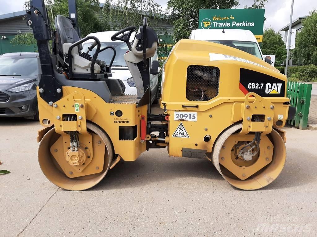 CAT CB 2.7 Cilindros Compactadores tandem