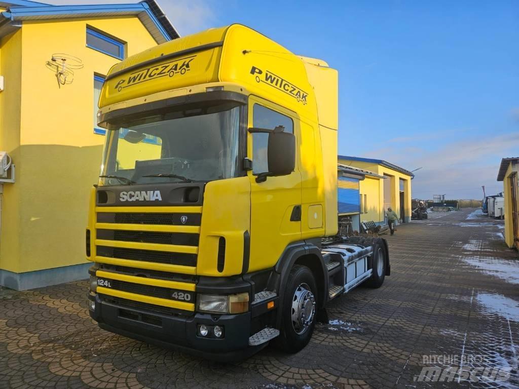 Scania 124 L 420 Tractores (camiões)