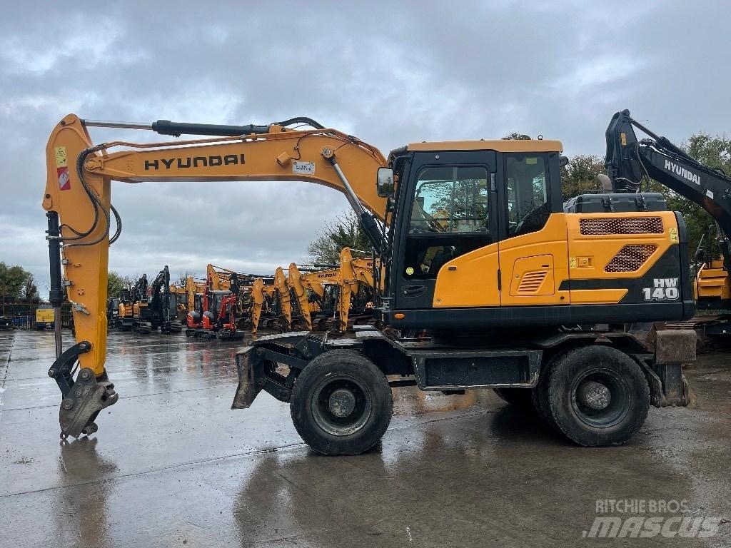 Hyundai HW140 Escavadoras de rodas