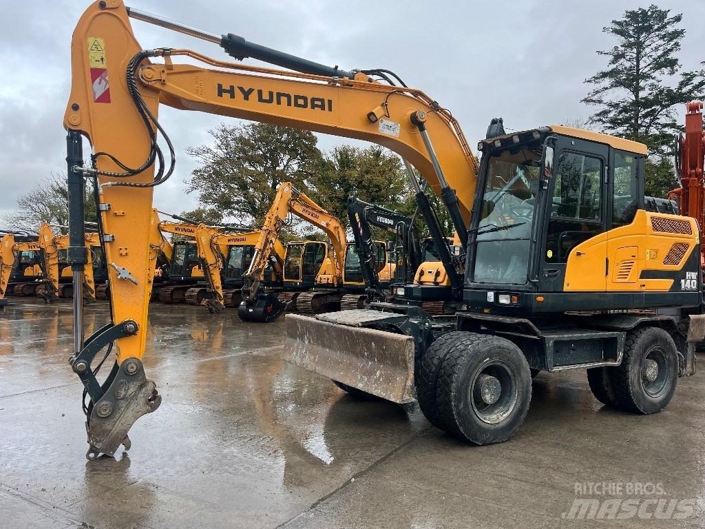 Hyundai HW140 Escavadoras de rodas