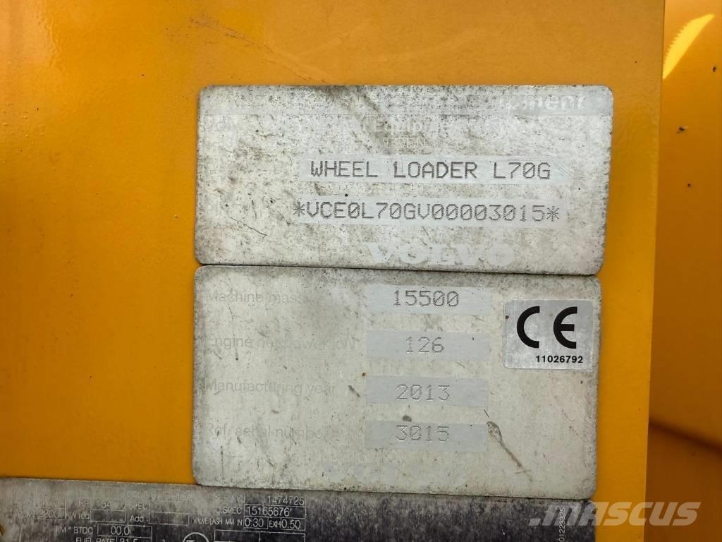 Volvo L 70 G Pás carregadoras de rodas