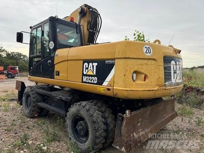 CAT M 322 D Escavadoras de rodas