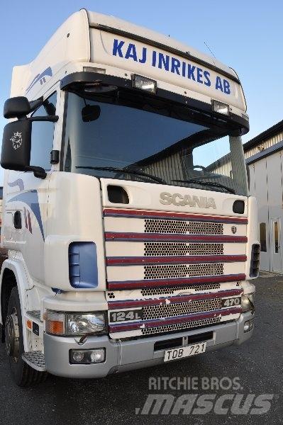 Scania 124 6X2 470 Camiões porta-contentores