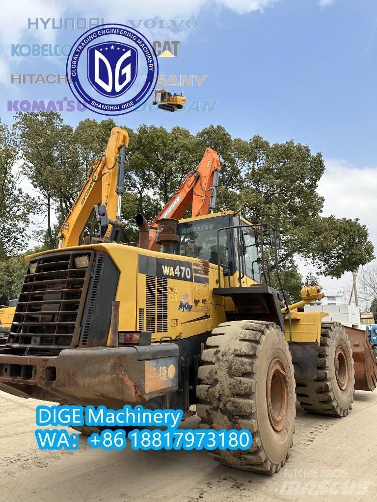 Komatsu WA 470-6 Pás carregadoras de rodas