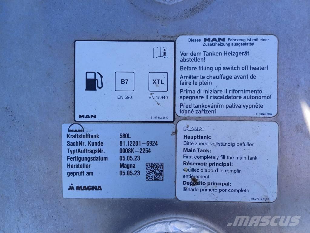 MAN Tank 580 liter Reservatórios de combustível e aditivos 