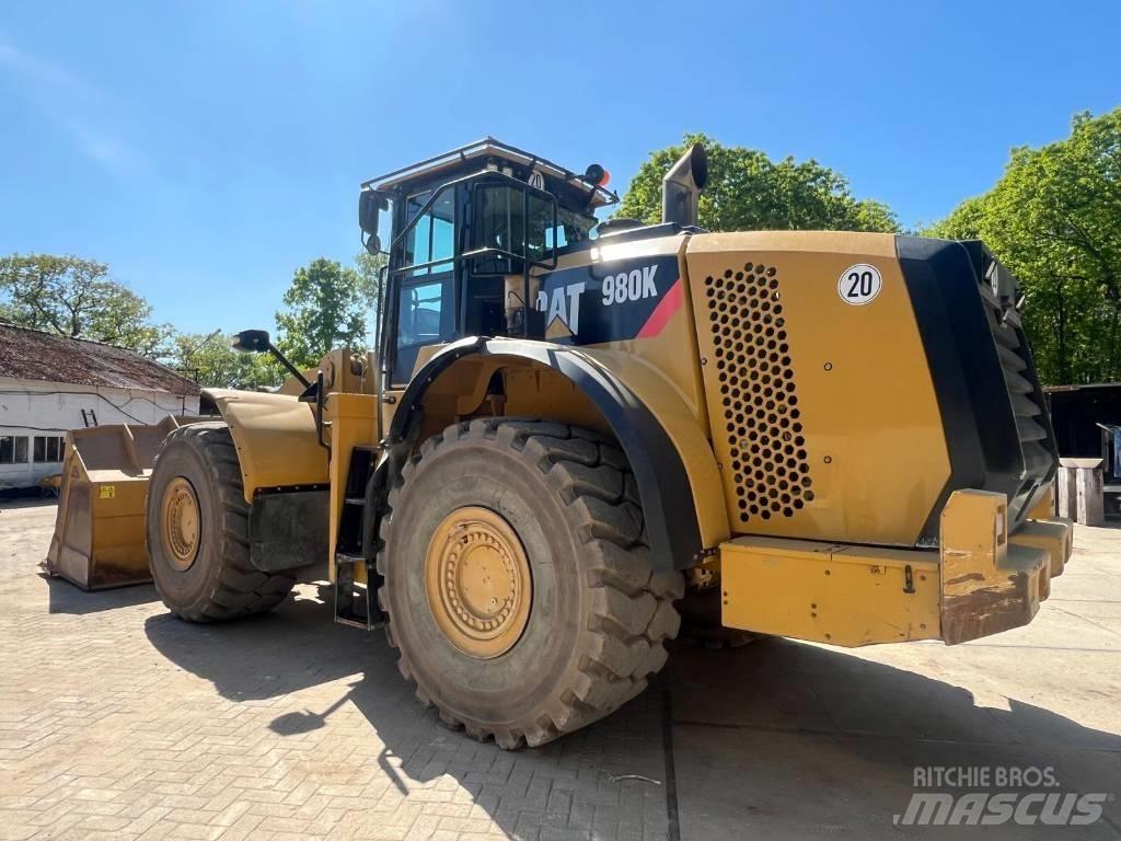 CAT 980 K  q coupler Pás carregadoras de rodas