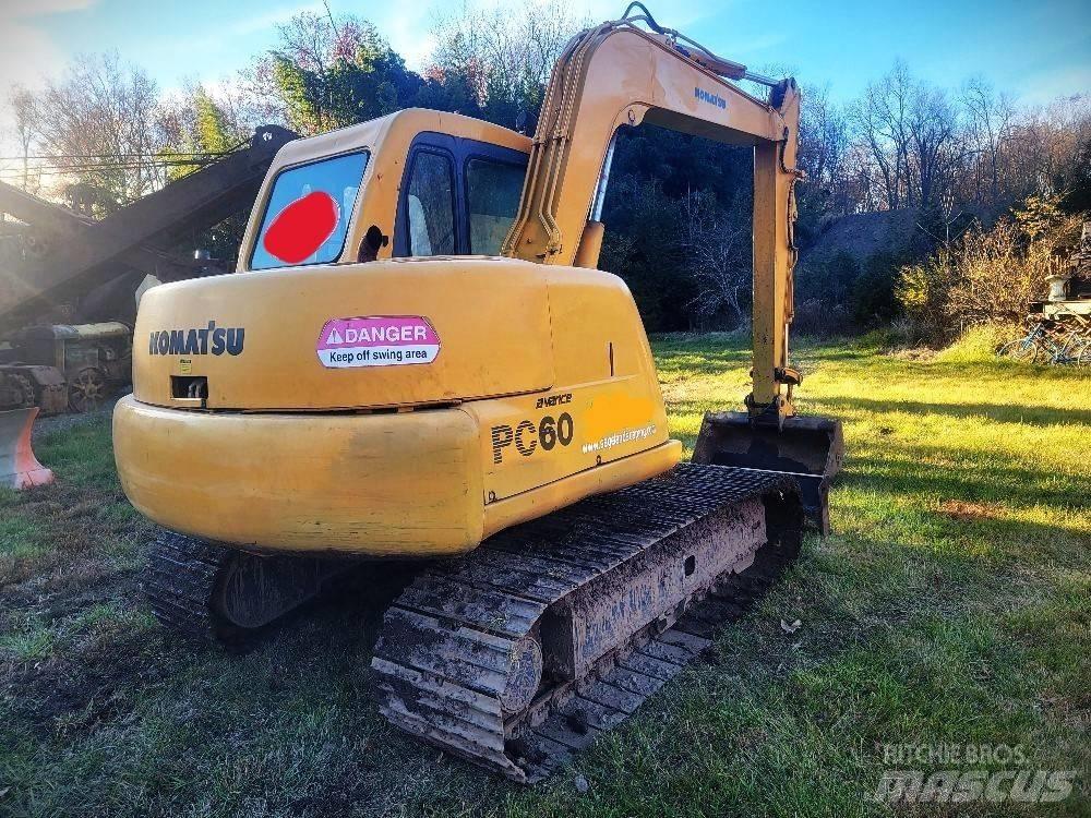 Komatsu PC 60-7E Escavadoras de rastos