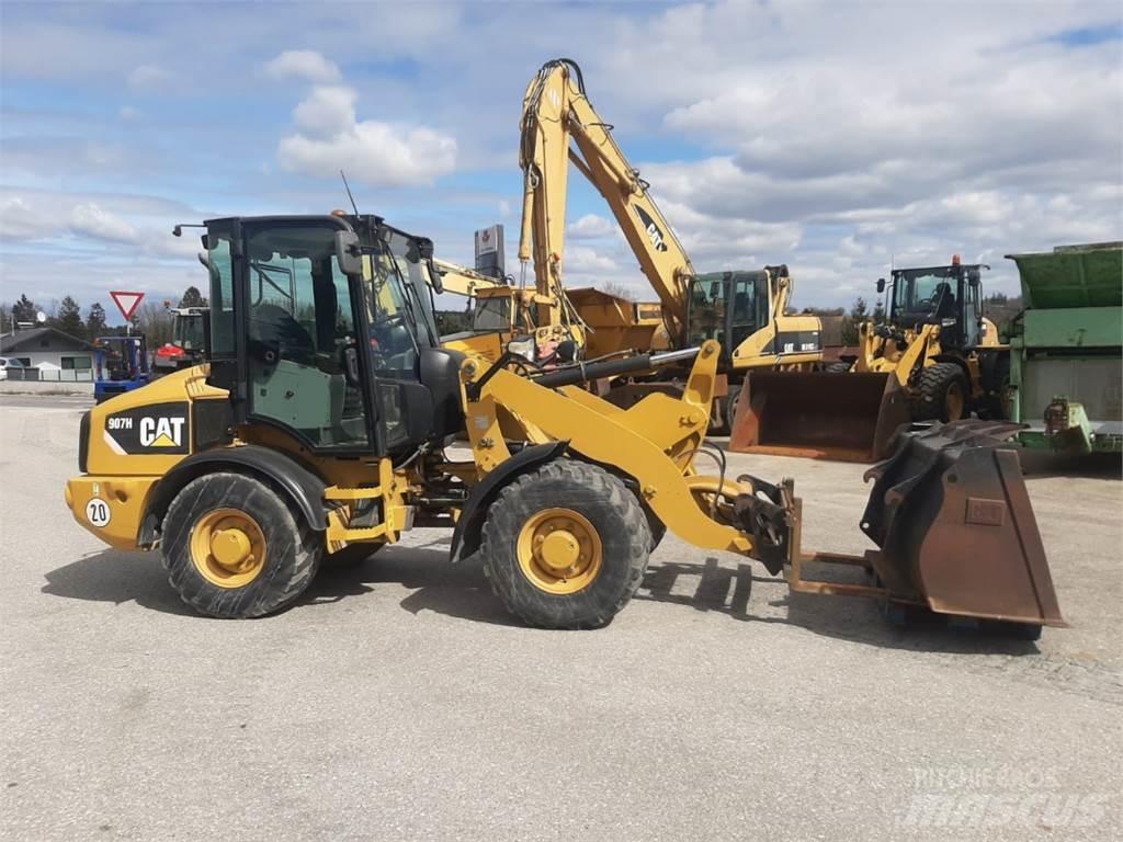 CAT 907H Pás carregadoras de rodas