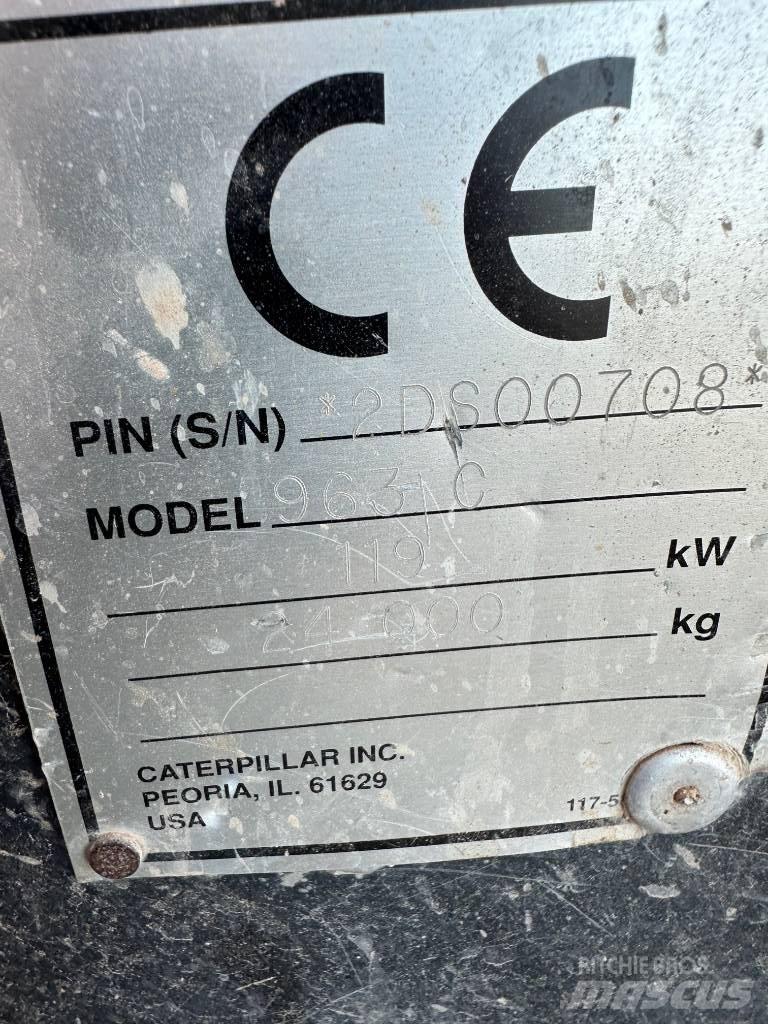CAT 963 C Pás Carregadoras de rastos