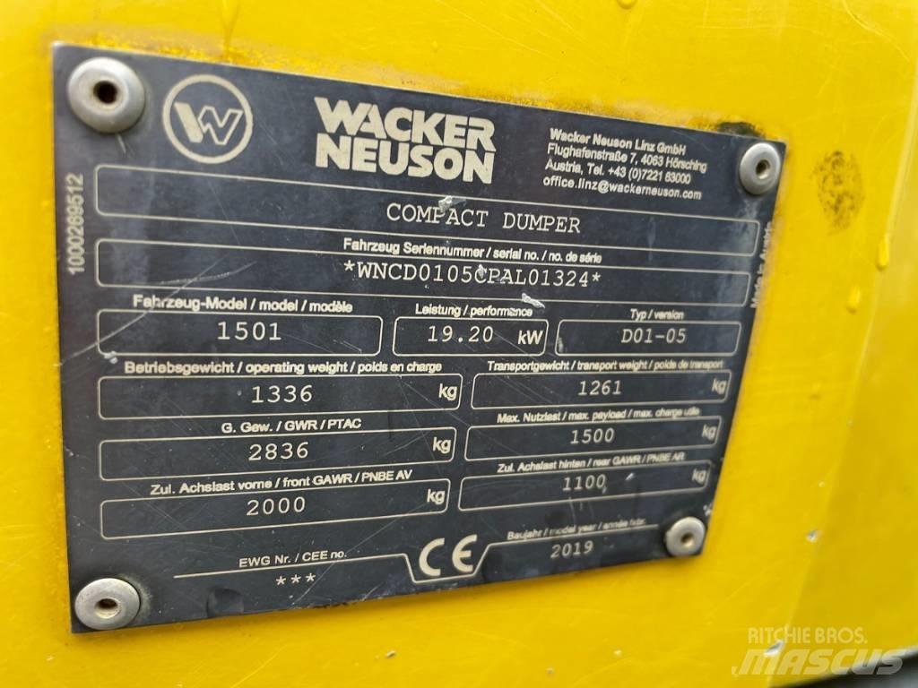 Wacker Neuson 1501 Dumpers de obras