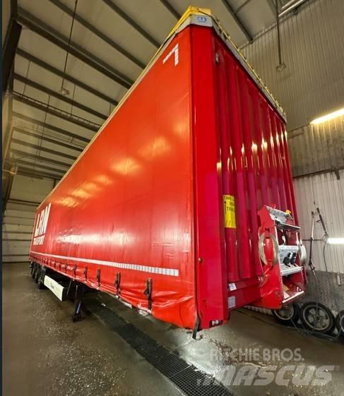 Krone Curtain Mega Semi Reboques Cortinas Laterais