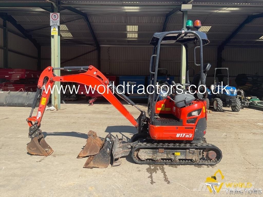 Kubota U 17-3 Mini Escavadoras <7t