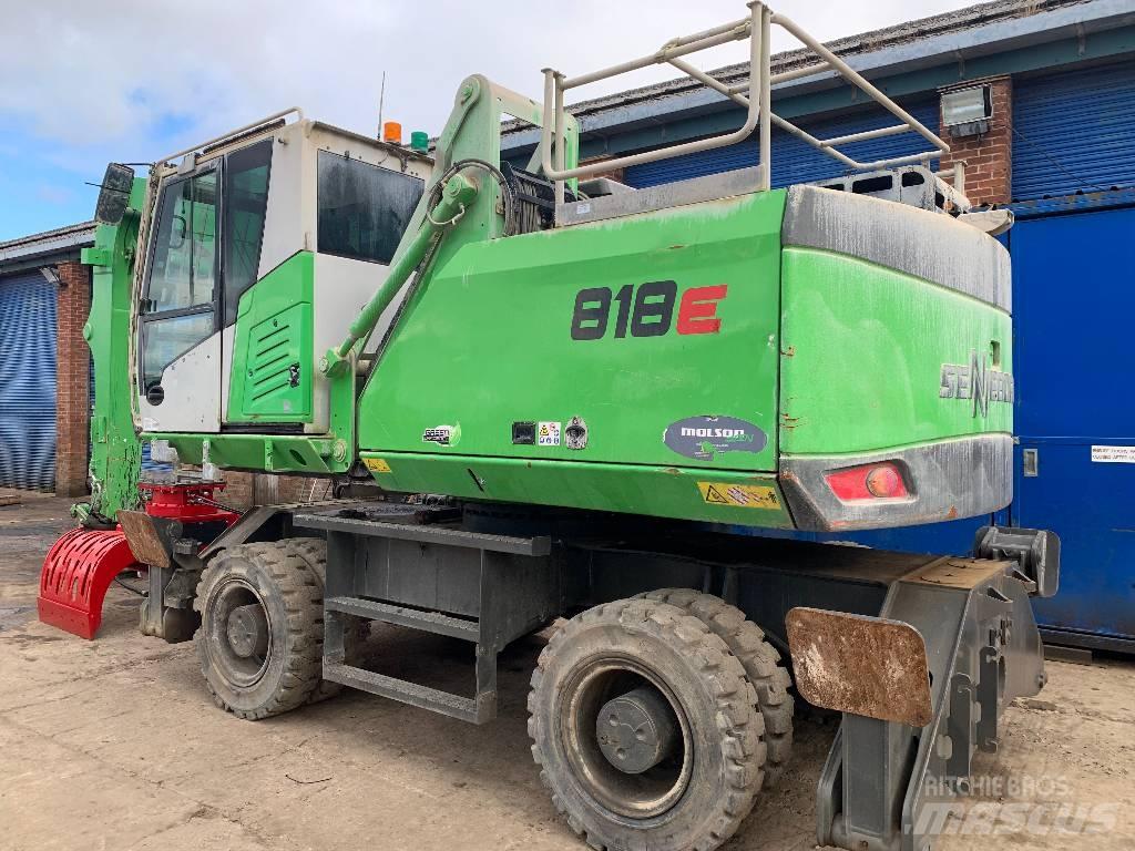 Sennebogen 818E Manipuladores de resíduos / indústria