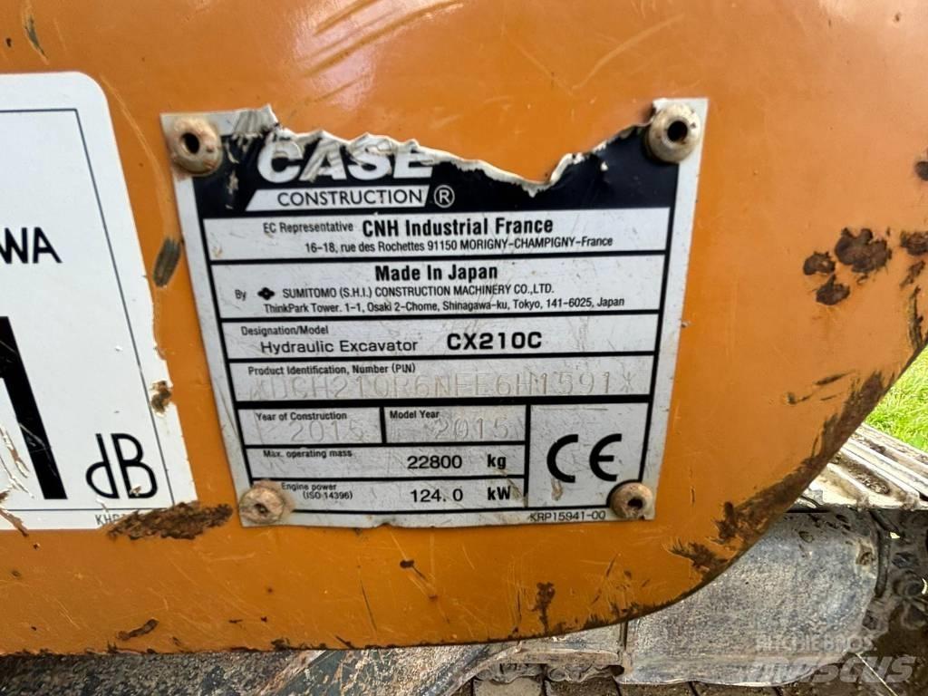 CASE CX 210 C Escavadoras de rastos
