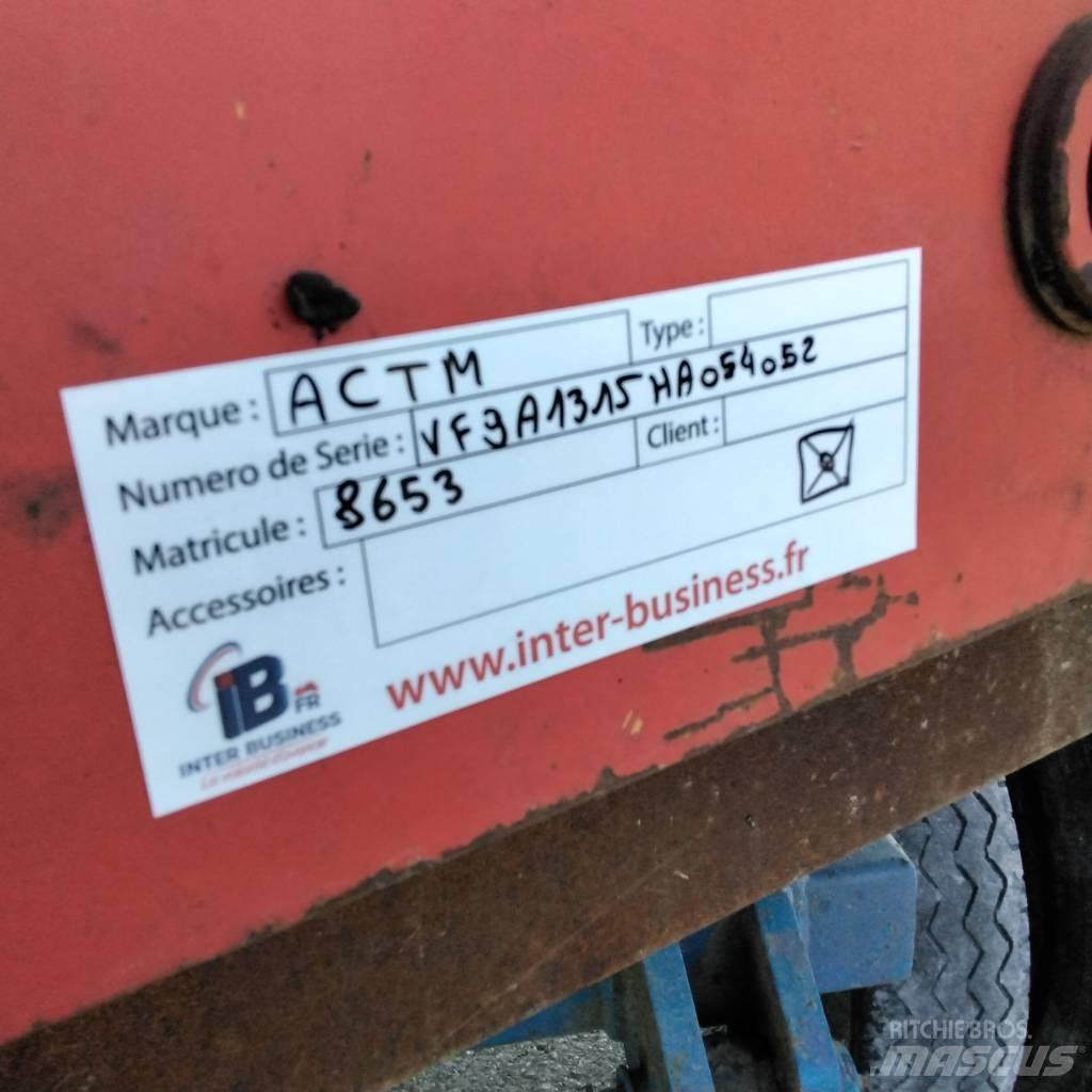 Actm 7.7M Reboques de transporte Auto