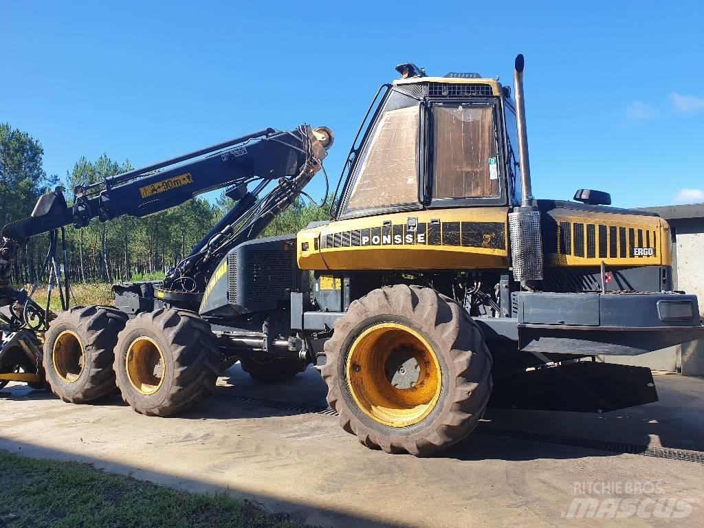 Ponsse ERGO 6WD Processadores florestais