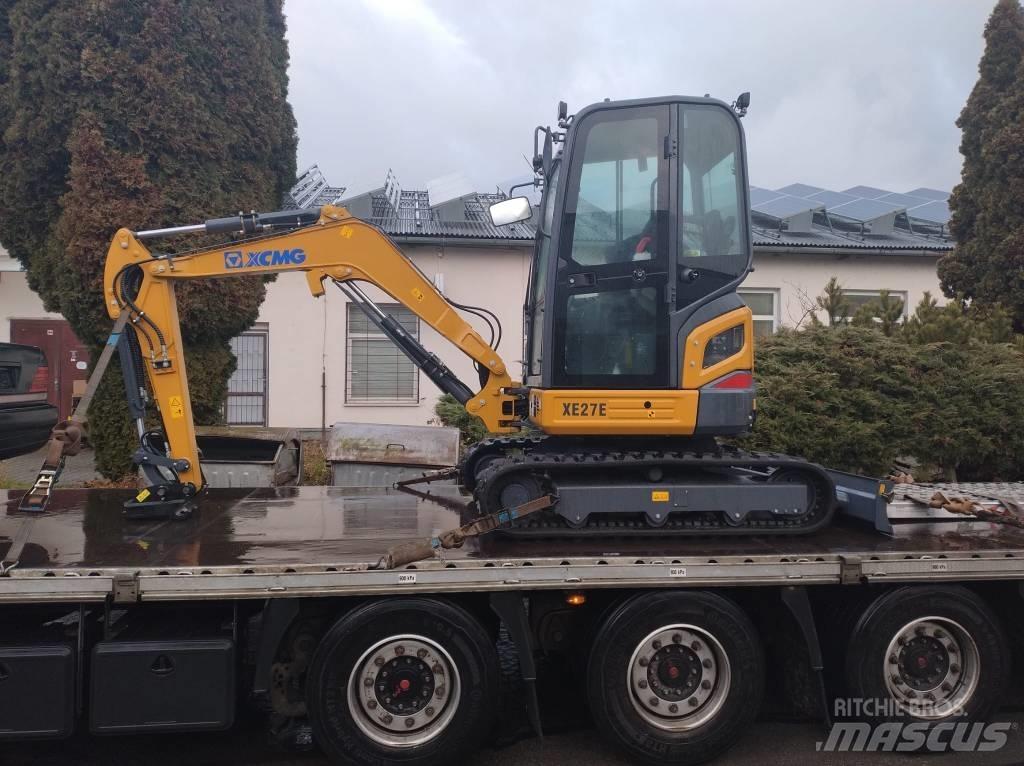 XCMG XE 27 E Mini Escavadoras <7t